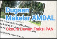 Yusiran diduga Berbohong Soal Oknum DPRD BU Fraksi PAN diduga Makelar AMDAL