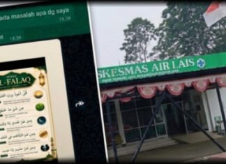 Dikonfirmasi Soal “Pungli” Kepala Puskesmas Air Lais Kirim Doa Dan Surat Al-Falaq ke Wartawan