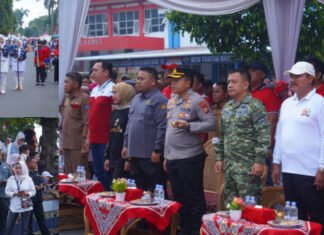 Ribuan Pelajar dan Masyarakat ikuti Pawai Perjuangan di Kota Argamakmur